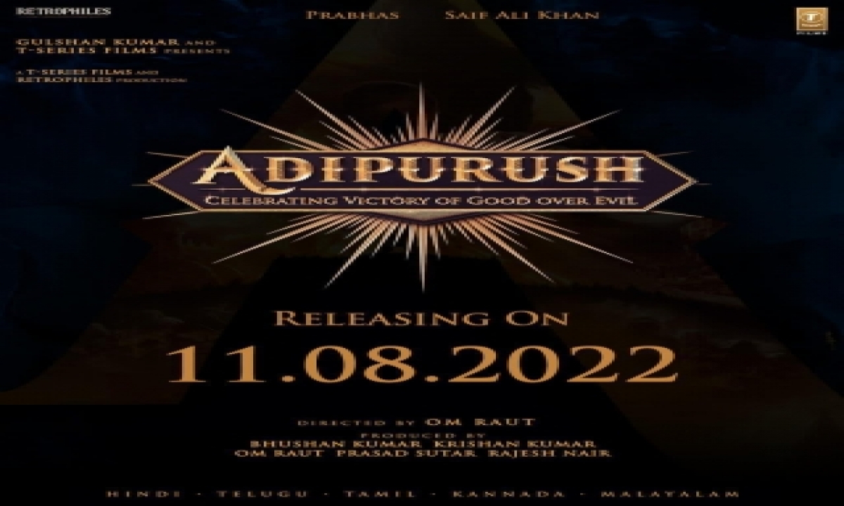  Prabhas-saif Starrer ‘adipurush’ To Hit Theatres In 2022 Independenc-TeluguStop.com