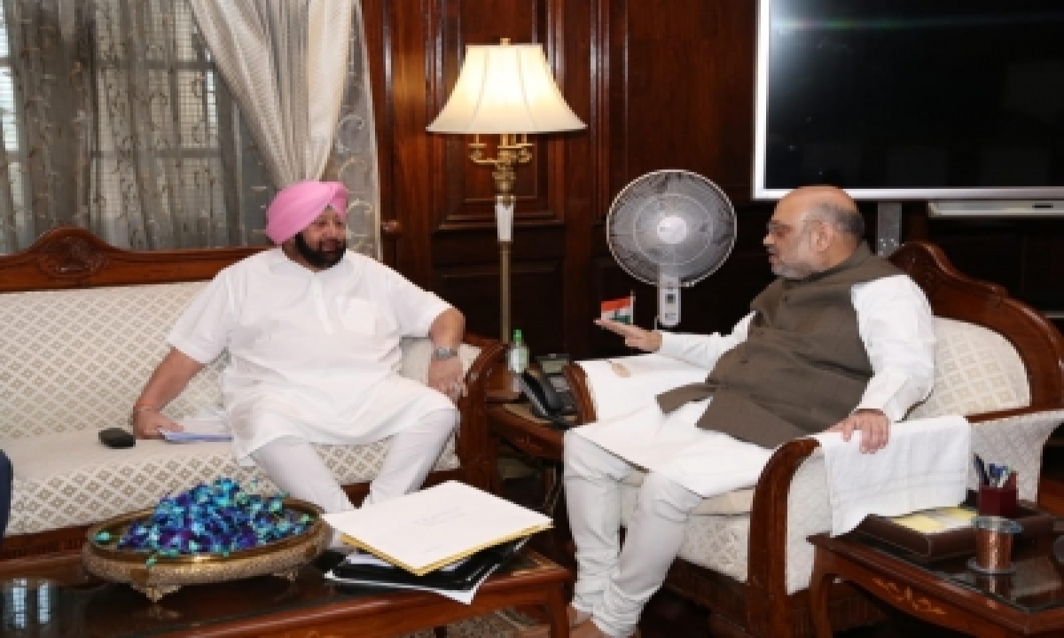 Punjab Cm To Call On Shah On Thursday On Farmers’ Issue-TeluguStop.com