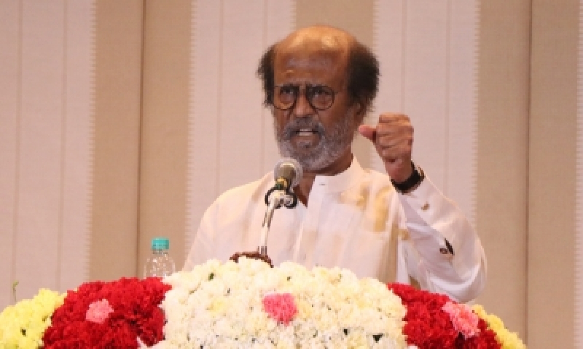  Rajini Vows ‘honest Govt’ For Tn; Party To Be Floated In Jan-TeluguStop.com