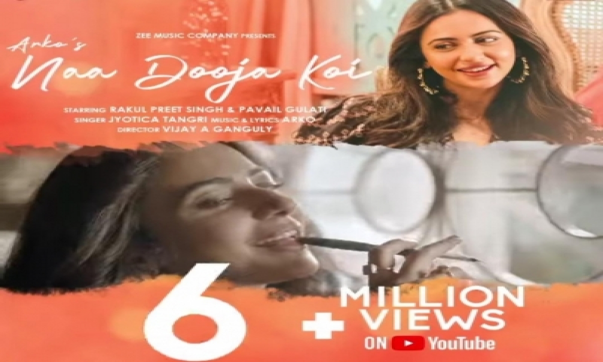  Rakul Preet Singh: ‘naa Dooja Koi’ Is A Romantic Song From A Girl-TeluguStop.com