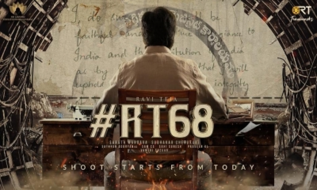  Ravi Teja Starts Shooting For 68th Film-TeluguStop.com