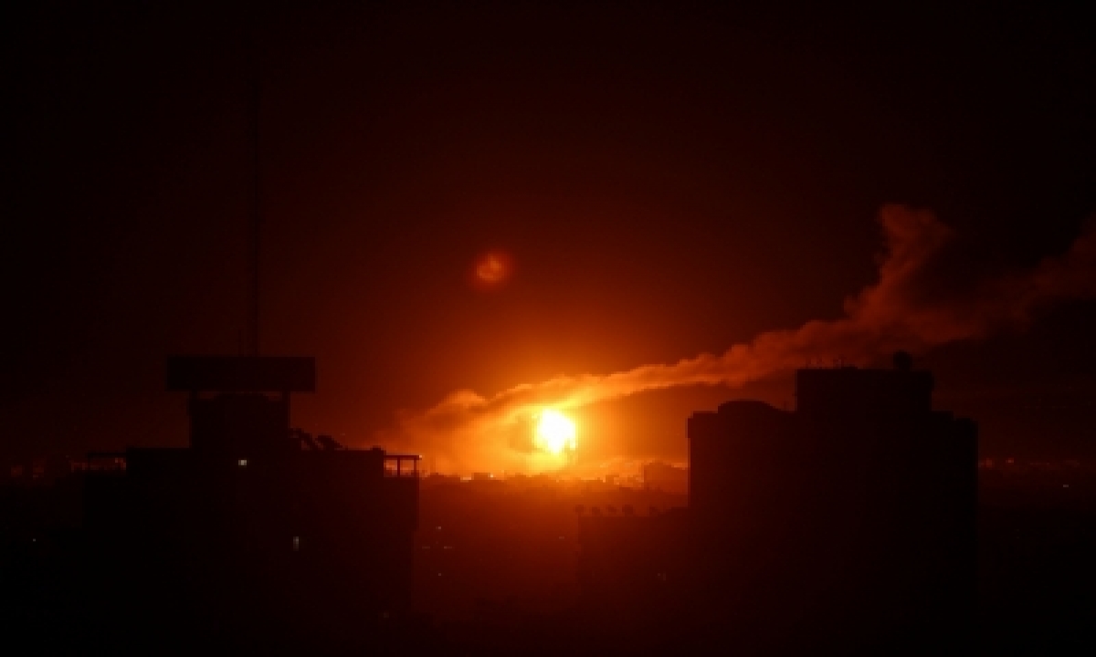  Rocket Launched From Gaza Toward Southern Israel-TeluguStop.com