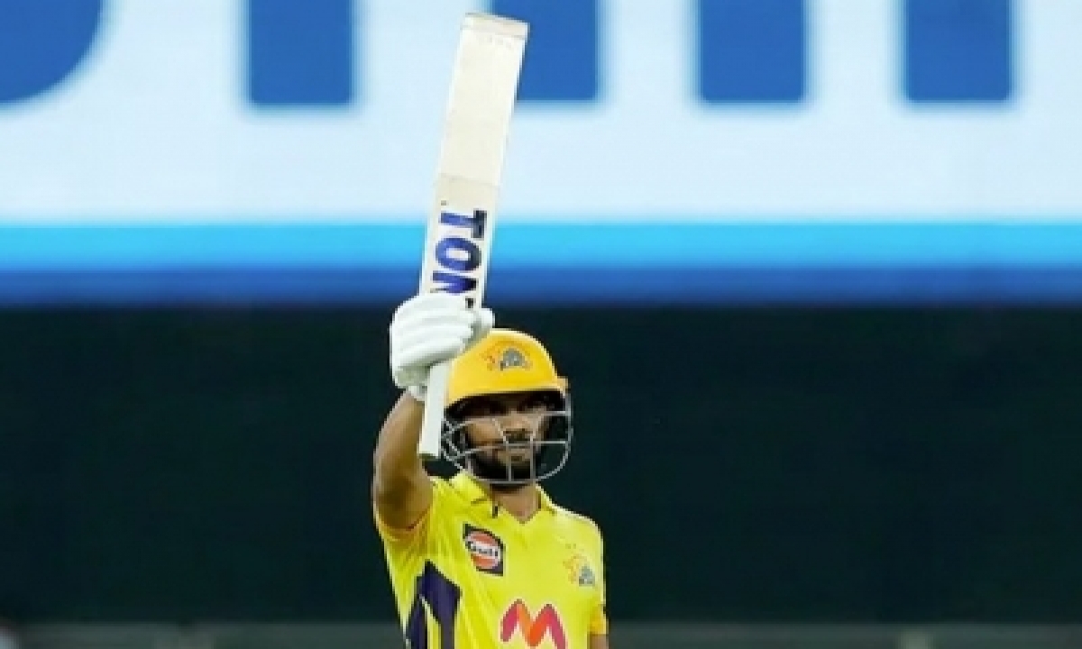  Ruturaj Gaikwad’s Unbeaten 88 Powers Chennai To 156/6-TeluguStop.com