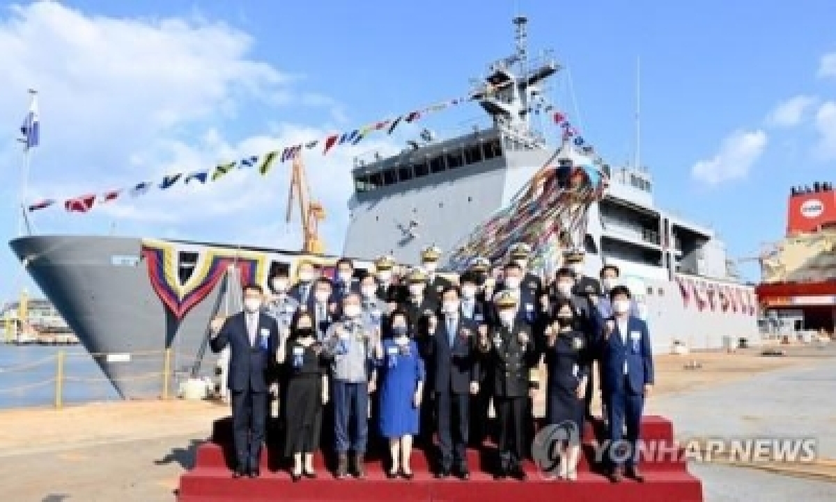  S.korea Launches Advanced Submarine Rescue Ship – International,politic-TeluguStop.com