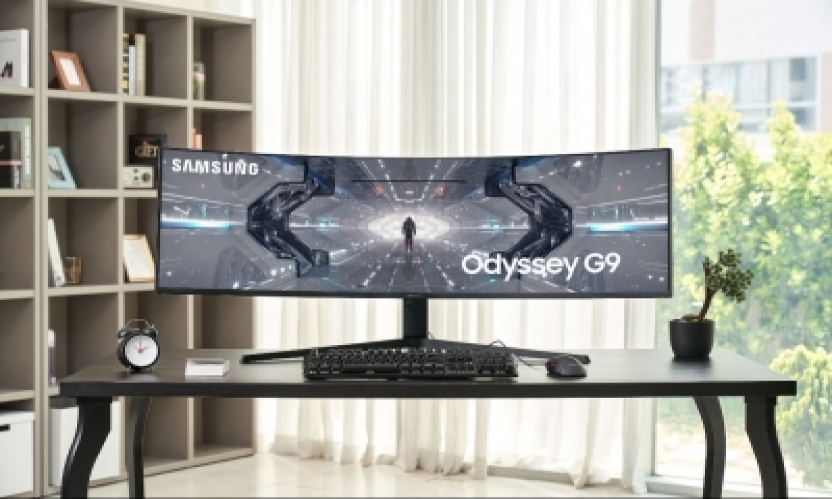  Samsung Launches ‘odyssey’ 240hz Curved Gaming Monitors-TeluguStop.com