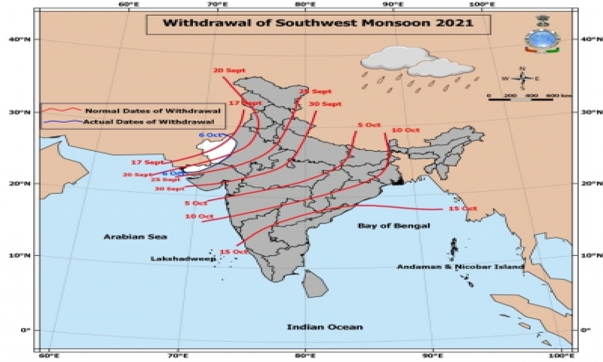  Southwest Monsoon Withdrawal Commences On Wednesday: Imd  –  Telugu Andhra-TeluguStop.com