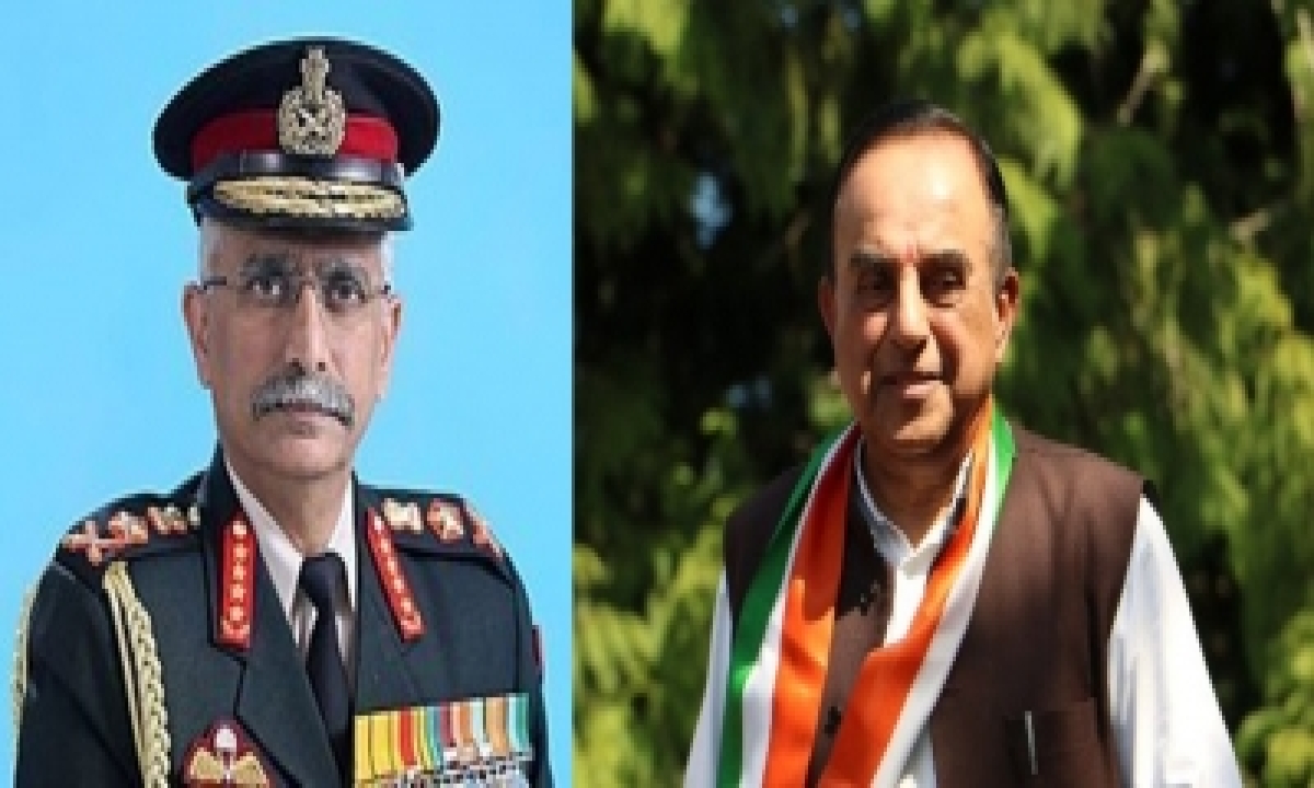  Subramanian Swamy, Indian Army Chief To Arrive In Sl  –   International,di-TeluguStop.com