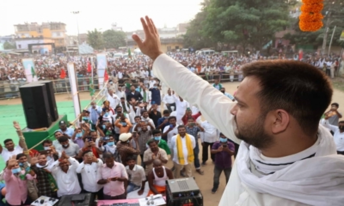  Tejashwi Steps Into Lalu’s Shoes To Spearhead Rjd Poll Campaign-TeluguStop.com