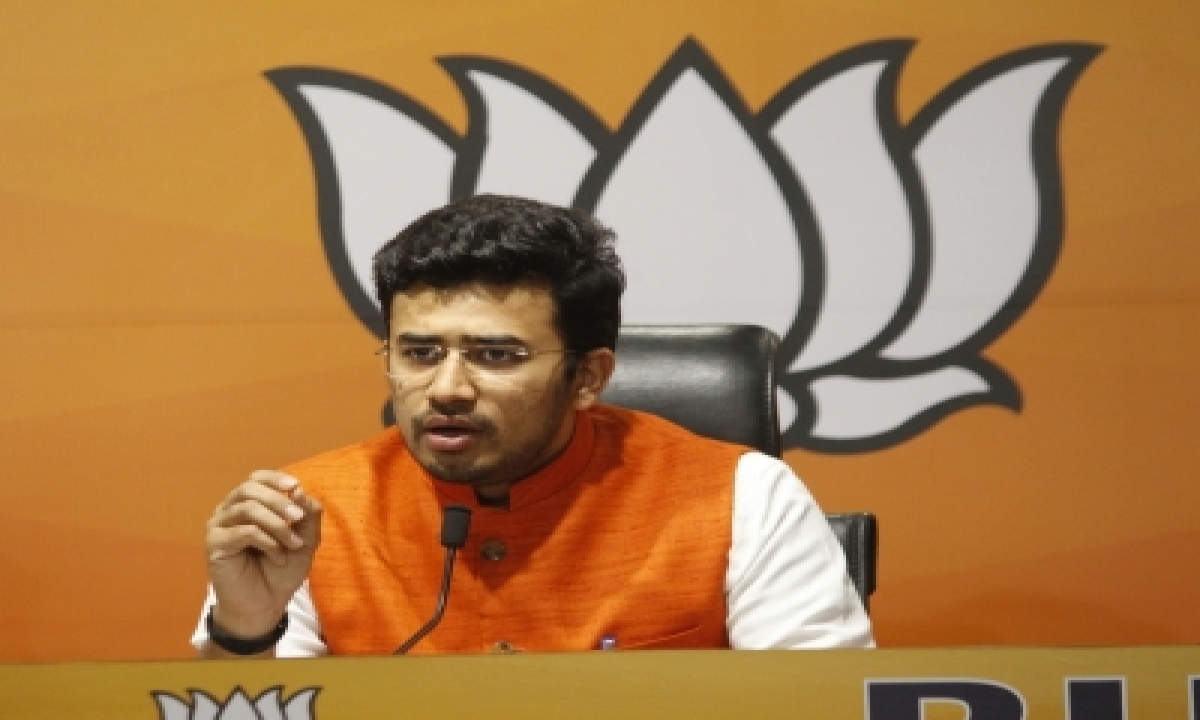  Tejasvi Surya Announces His New Bjym Team, Raju Bista Made Gen Secy-TeluguStop.com