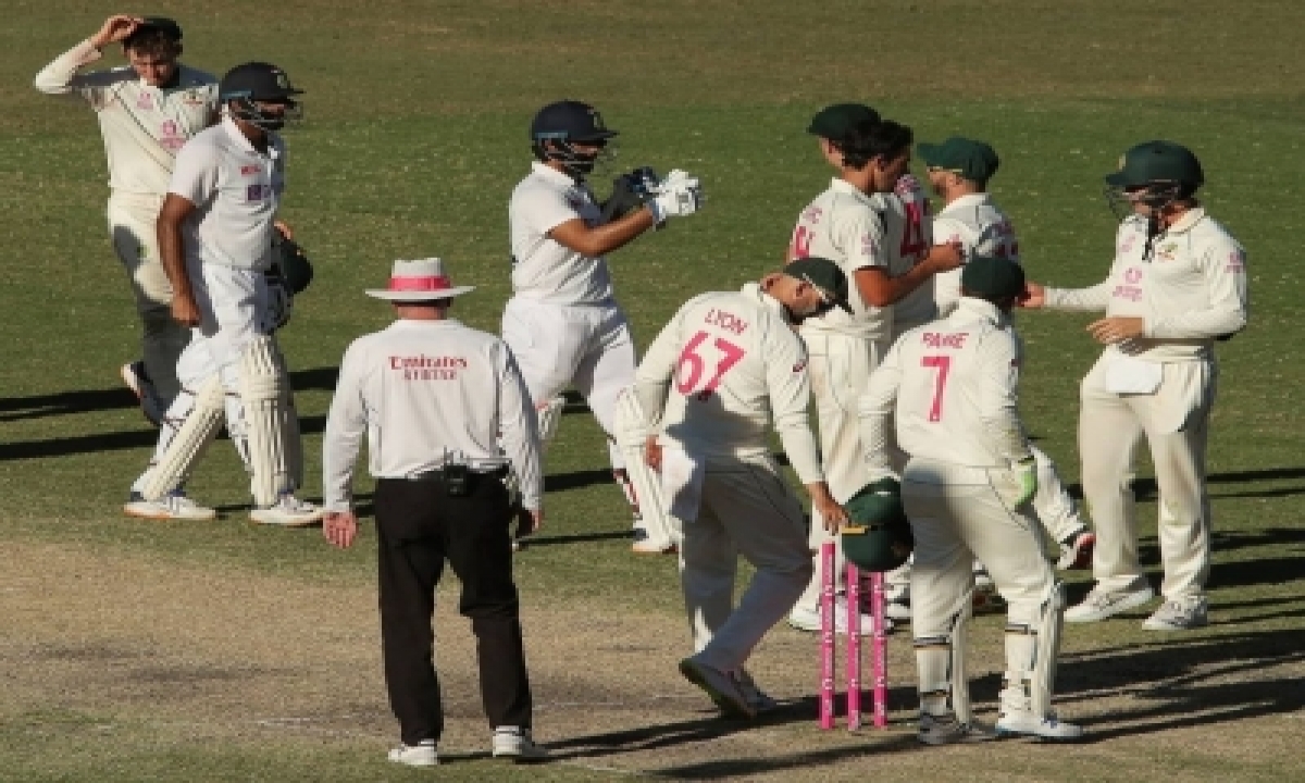  Vihari, Ashwin Battle It Out As India Draw 3rd Test Against Australia-TeluguStop.com