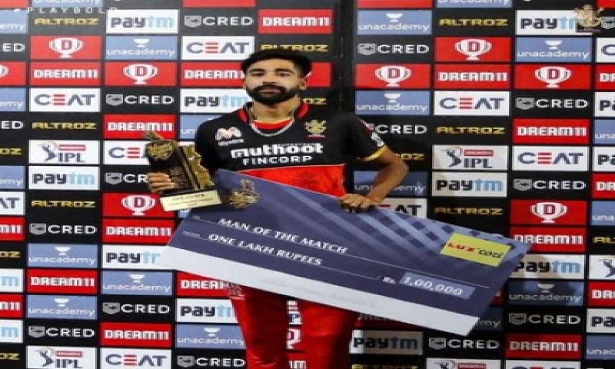  Wanted To Deliver A Magical Performance For Rcb: Siraj-TeluguStop.com