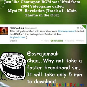  Baahubali Bg Score : Is It Fake Tweet Of Raajamouli?-TeluguStop.com