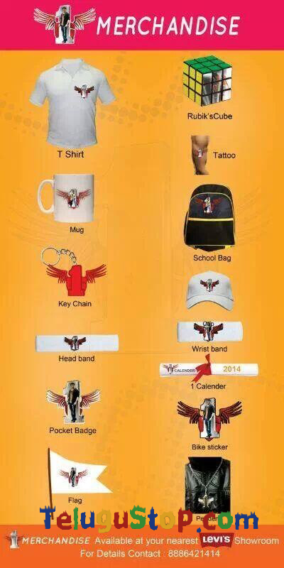  Pic Talk – ‘1-nenokkadine’ Merchandise-TeluguStop.com