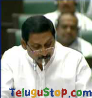  Kiran Kumar Reddy Gave Powerful @ Assembly-TeluguStop.com