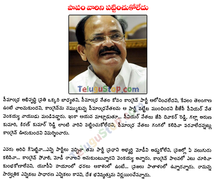 No One Can Stop Narendra Modi To Become PM -Venkaiah Naidu - 