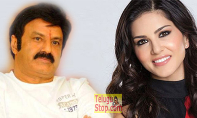  Sunny Leone With Balakrishna-TeluguStop.com