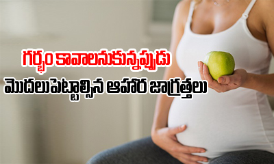  The Diet You Should Follow After Deciding To Be A Pregnant-TeluguStop.com