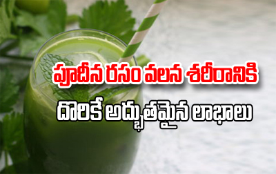  Amazing Benefits Of Drinking Pudina Juice-TeluguStop.com