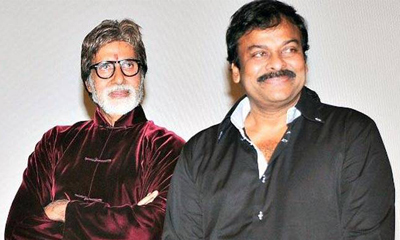  Amitabh Bachchan And Chiranjeevi In A Film Together-TeluguStop.com