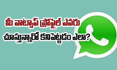  How To Know Who Is Checking Your Whatsapp Profile-TeluguStop.com