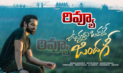  Vunnadhi Okate Zindagi Movie Review-TeluguStop.com