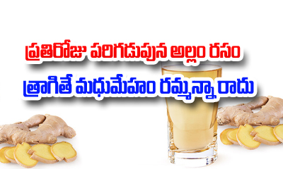  Health Benefits Of Drinking Ginger Juice On Empty Stomach-TeluguStop.com