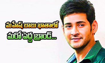  Mahesh Babu Signs Yet Another Costly Brand-TeluguStop.com