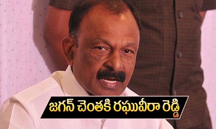  Raghuveera Reddy To Join With Jagan-TeluguStop.com