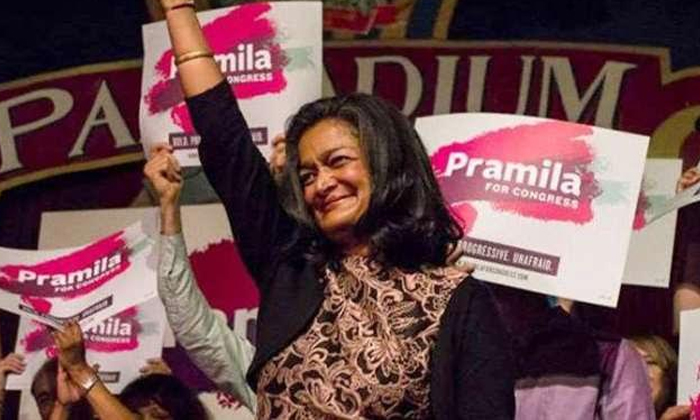  Pramila Jayapal Arrested For Protesting Against Trumps Border Policy-TeluguStop.com