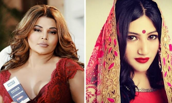 Rakhi Sawant Hurls Abuses At Tv Actress Mahika Sharma Rakhi Sawant Hurls Abuses At Tv Actress Mahika Sharma-TeluguStop.com