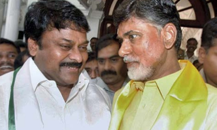  Chiranjeevi Joins Tdp Chandrababu New Sketch-TeluguStop.com