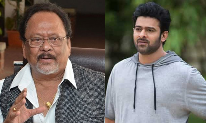  Krishnam Raju Serious About Prabhas Behavior-TeluguStop.com