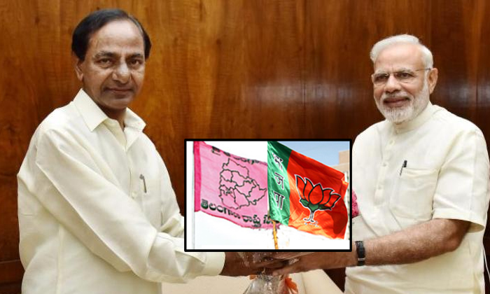  Trs Alliance Withbjp-TeluguStop.com