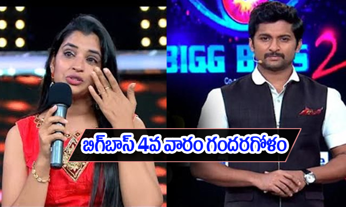  Anchor Shyamala Eliminated From Bigg Boss 2-TeluguStop.com