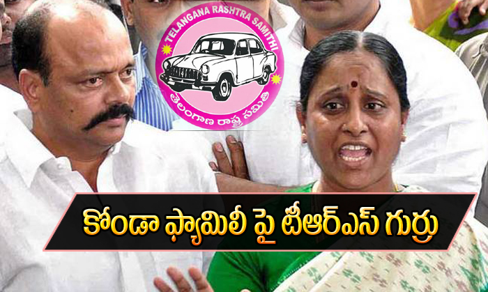  Trs Party Angry With The Konda Surekha Family-TeluguStop.com
