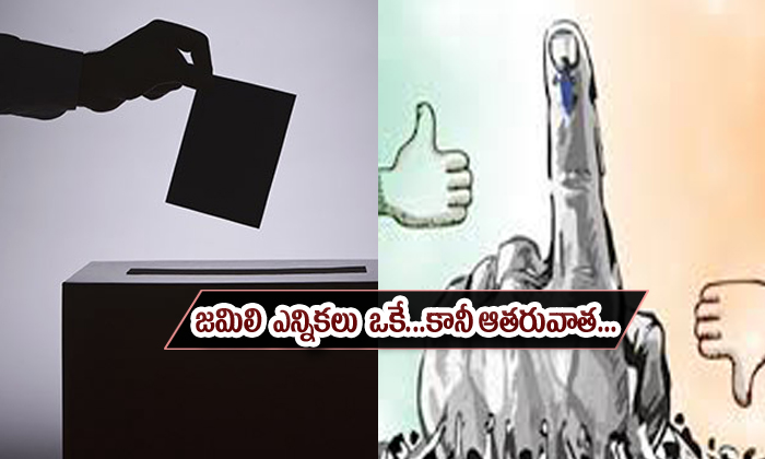  What Next After Jamili Elections-TeluguStop.com