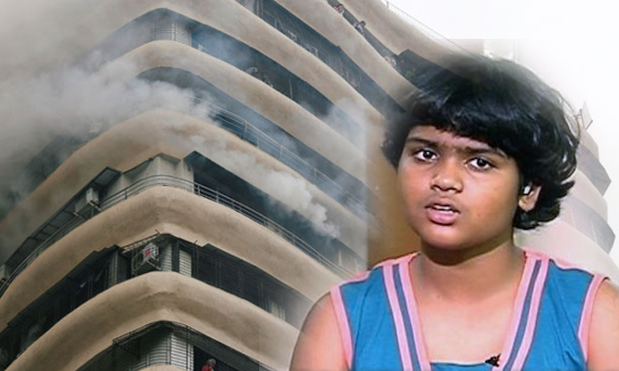  Mumbai 10 Year Old Zen Sadavarte Put School Drill To Use As Fire Spread-TeluguStop.com