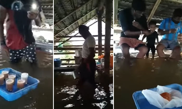  Kerala Chaiwala Served Tea To Customers Without Leg-TeluguStop.com