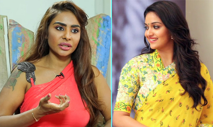  Sri Reddy Sensational Comments On Actress Keerthi Suresh-TeluguStop.com