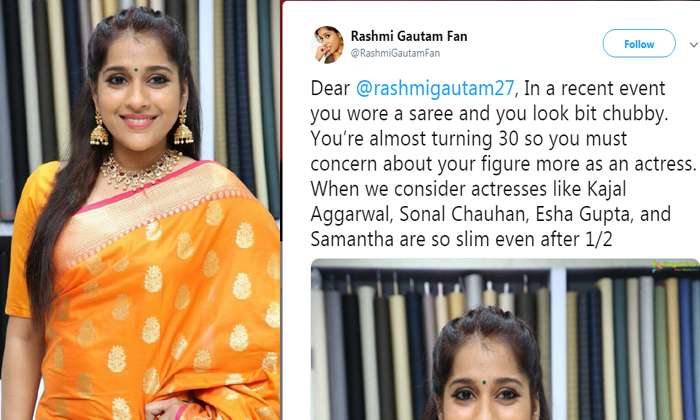  Rashmi Gautam Says About Her Health Problem To The Fan-TeluguStop.com