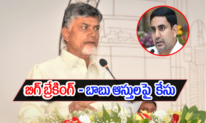 Case Filed On Chandrababu Naidu For Illegal Income Case Filed On Chandrababu Naidu For Illegal Income-TeluguStop.com