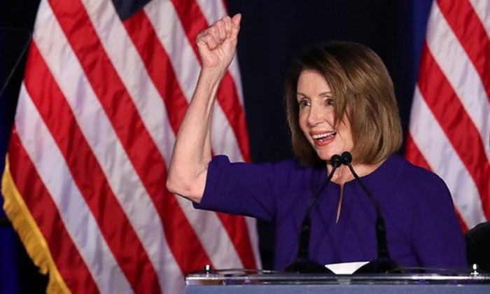  Nancy Pelosi Nominated By Democrats To Be Next House Speaker-TeluguStop.com