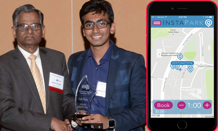  Nikhil Reddys Great Invent Is Instapark App-TeluguStop.com