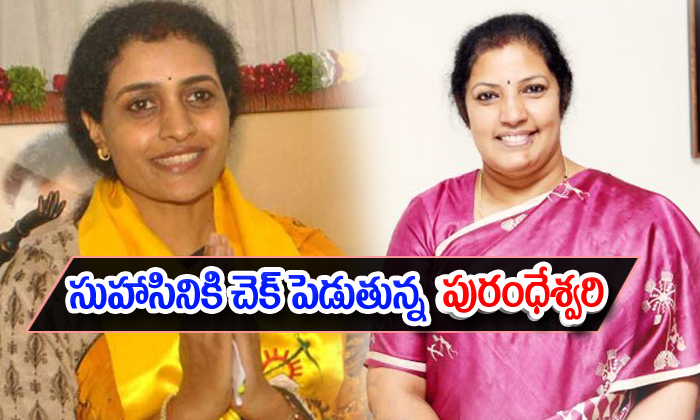  Purandeswari Against Nandamuri Harikrishna Daughter-TeluguStop.com