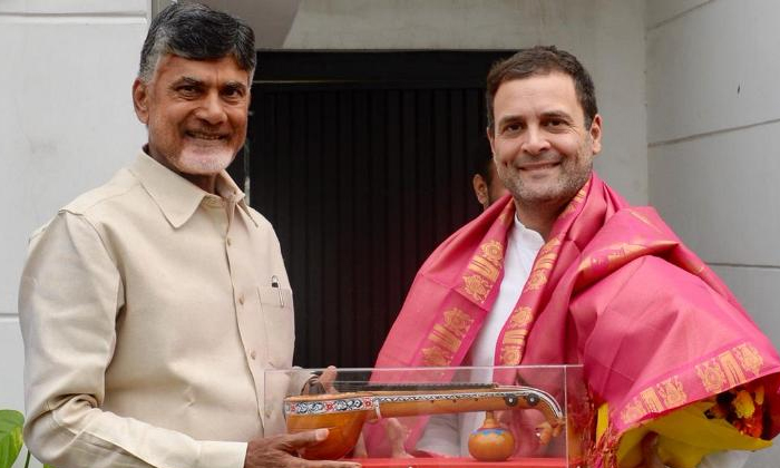  Chandrababu Gives Clarity About Alliance With Congress Party-TeluguStop.com