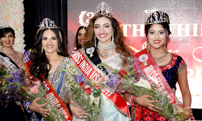  Indian Nri Girl Gets American Indian Beauty Contest-TeluguStop.com
