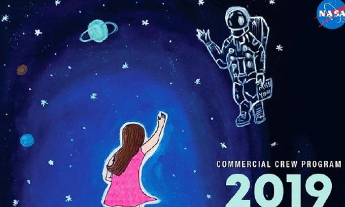  Nasa Selects Painting By 12 Year Old Student From Tamil Nadu-TeluguStop.com