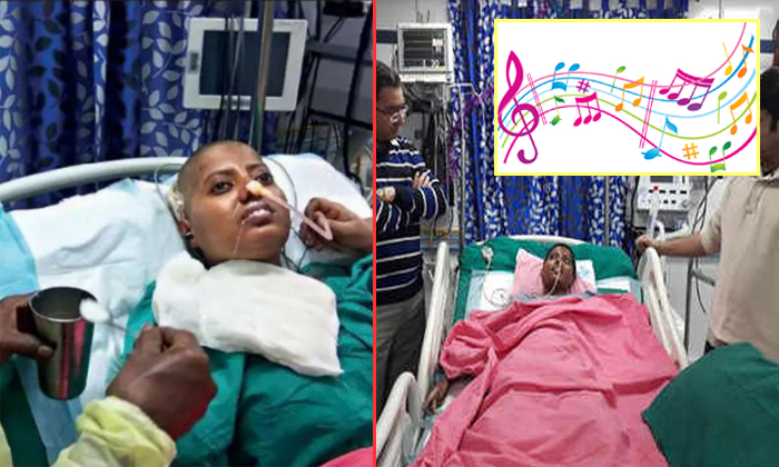  The Dengue Affected Coma Patient Recovered From Violin Music Sangeetha-TeluguStop.com