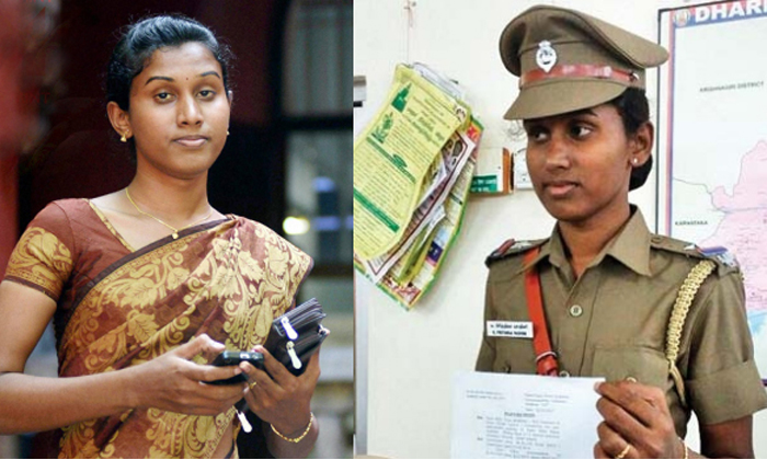 Transgender Nazriya Gets A Police Officer-TeluguStop.com