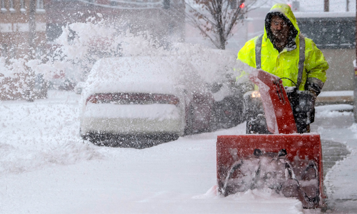  Winter Storm Blanket Hits U S South-TeluguStop.com